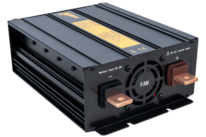 Μετατροπέας τάσης 24V/230V (1000/2000W) KAMAR E1927