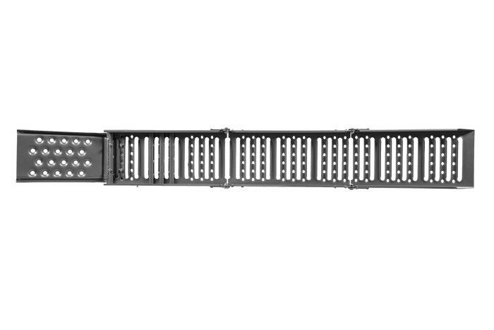 UNITRAILER ALR005 πτυσσόμενη ράμπα χάλυβα drive-on ράμπα για ρυμουλκούμενο 200cm 250kg