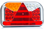 Πίσω φως FRISTOM FT-170 LED μπαγιονέτα 6 λειτουργιών αριστερά