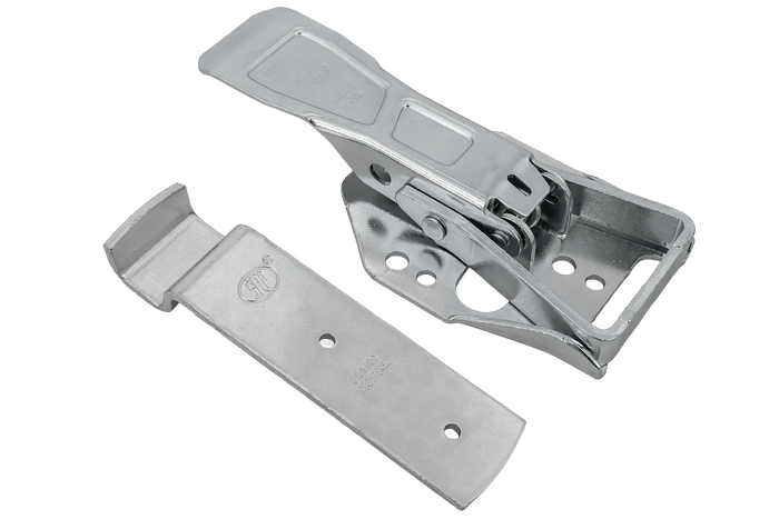 Πλευρικός κοτσαδόρος με συνδετήρα STEELPRESS ZB-04C+Z-01A για πλήρες κλείσιμο πλευράς τρέιλερ