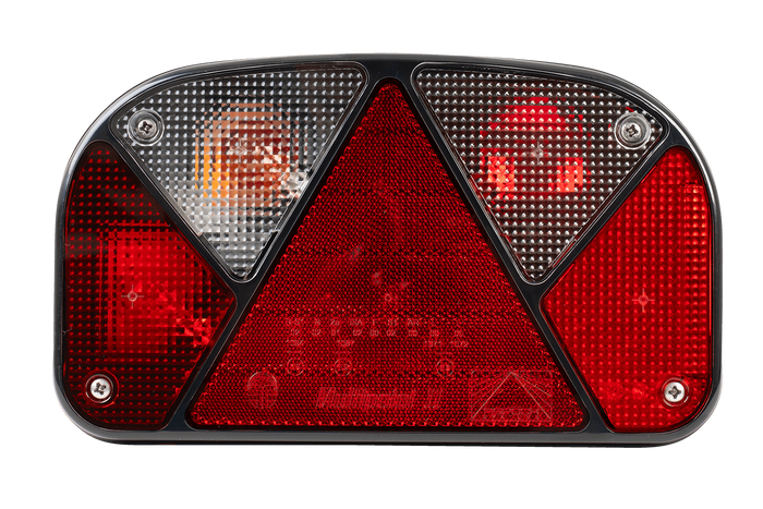 Πίσω φανός ASPÖCK Multipoint II, 6 λειτουργιών, αριστερά