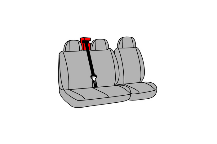 Σετ καλύμματα καθισμάτων αυτοκινήτου LAMPA Dido-2 μαύρο, για λεωφορεία και βαν