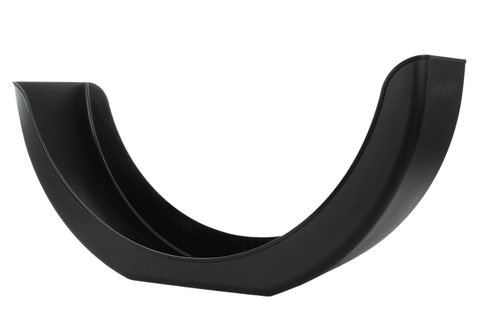 Σετ δύο λασπωτήρες για ρυμουλκούμενο 14-15" DOMAR D20130, επίπεδοι θόλοι τροχών 790/220 mm