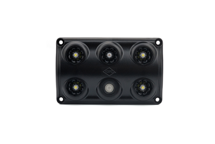 HORPOL LWD2157/CZ LED 900lm μαύρο εσωτερικό φωτιστικό αυτοκινήτου με διακόπτη και κόκκινη δίοδο