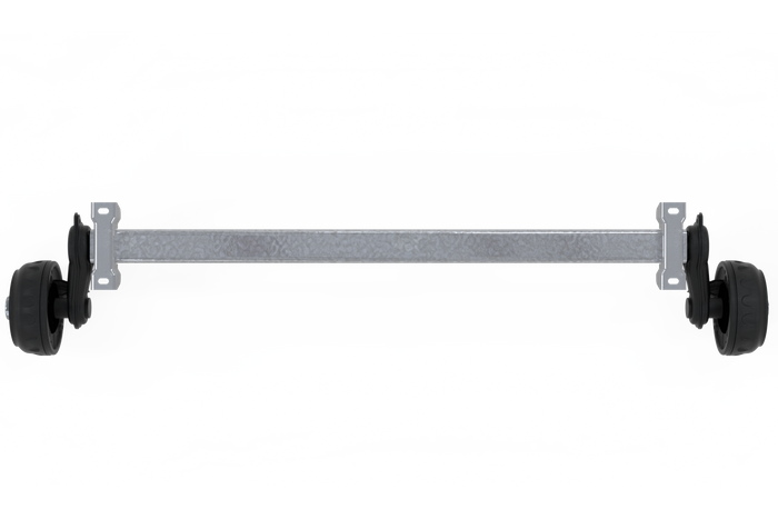 KNOTT VGB13M φρένος άξονας για ρυμουλκούμενο / ρυμουλκούμενο 1350kg 1450mm 1950mm 5x112