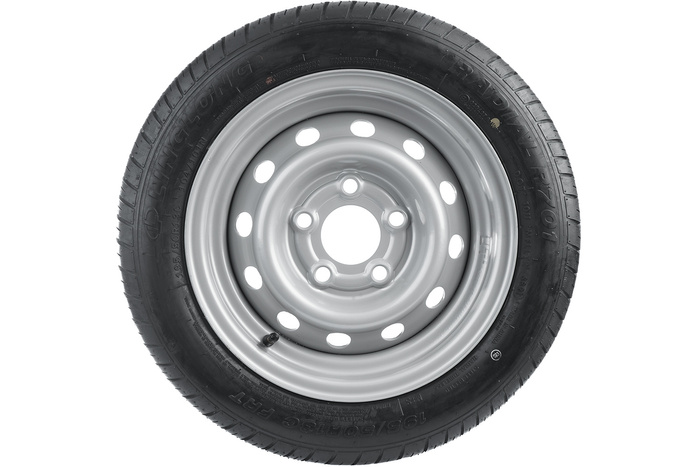 Ενισχυμένος τροχός για τρέιλερ TIRE LINGLONG 195/50 R13C 104/101N RIM UNITRAILER 5.5Jx13"H2 5x112 ET:30