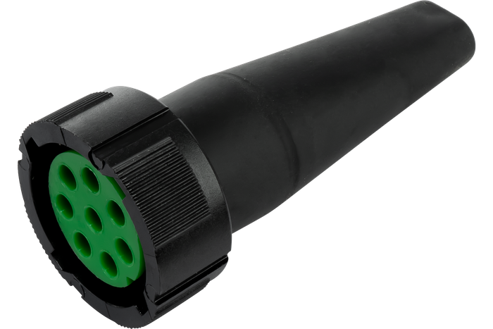 ASPÖCK βύσμα μπαγιονέτ 8 PIN για πίσω φώτα 12V πράσινο