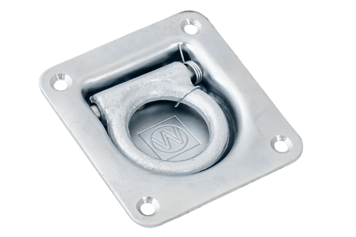 WINTERHOFF ZBF 70-2 χωνευτή βάση δαπέδου, κοτσαδόρος τοποθέτησης φορτίου τρέιλερ