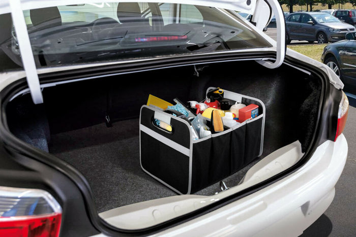 Καλάθι αγορών LAMPA Shop&Store L πτυσσόμενο δοχείο αποθήκευσης 50x33cm