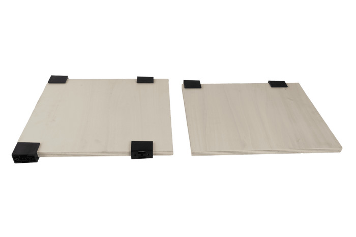 Σετ δύο ραφιών για την εργαλειοθήκη DAKEN ARKA 81209, θήκη 430x380mm και 430x340mm