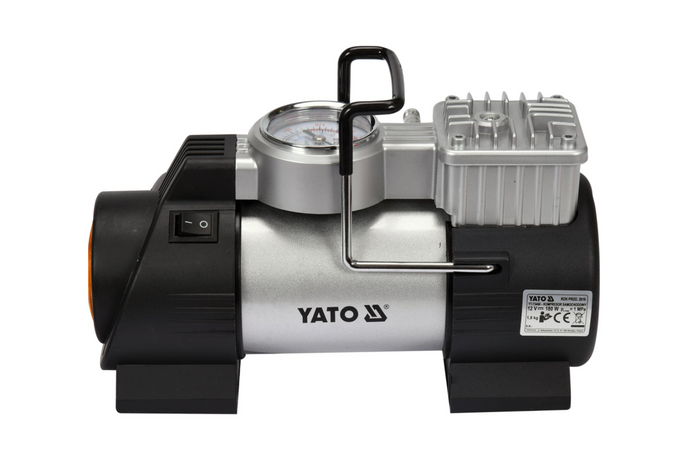 Συμπιεστής αυτοκινήτου YATO YT-73460 με λάμπα LED 12V 180W