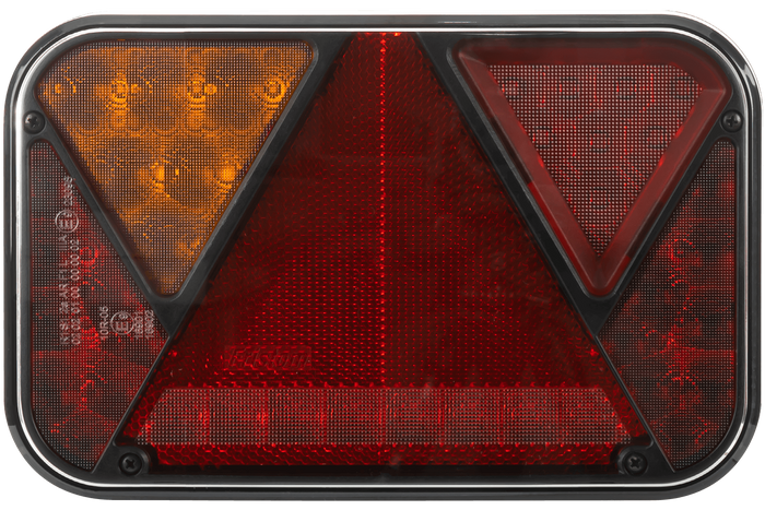 Σετ φώτων: Πίσω φώτα FRISTOM LED + πλευρικά φώτα σηματοδότησης LED HORPOL + καλωδίωση MANTES 5,2m 7PIN