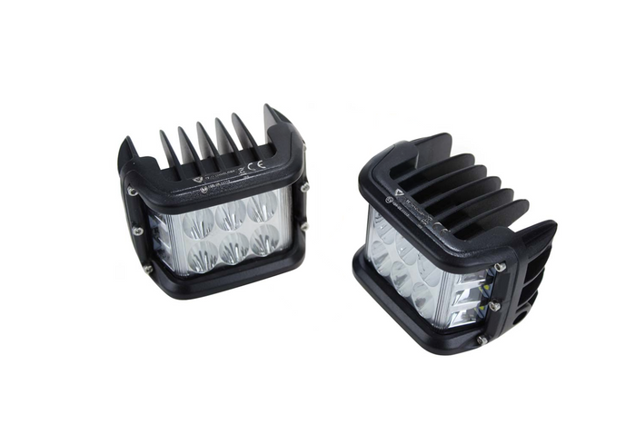 Σετ δύο λαμπτήρων εργασίας LED, ανακλαστήρας TT TECHNOLOGY TT.13209 12xLED 2200lm