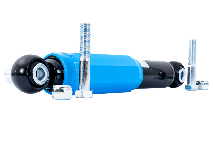 PIVEXIN υδραυλικό αμορτισέρ για άξονες ρυμουλκούμενου 1350-2700kg για μονούς και διπλούς άξονες