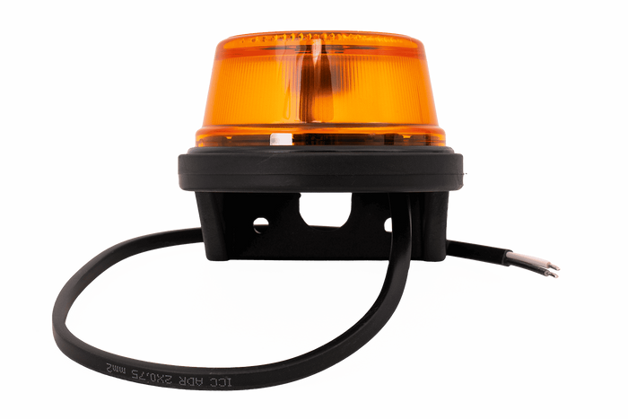 FRISTOM FT-059 πορτοκαλί φανός σήμανσης LED γενικής χρήσης με γωνιακή βάση
