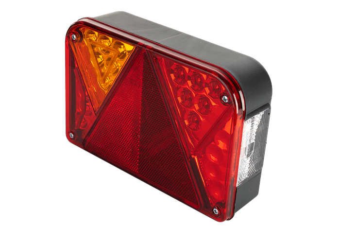 Πίσω φώτα LED DOBPLAST DPT35 + καλωδίωση MANTES 7m 13-PIN