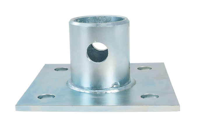 Επεκτεινόμενη στήριξη με προσαρμογέα UNITRAILER TJ5002+TJ5002A για ρυμουλκούμενο πλατφόρμας 1300kg 560-940mm