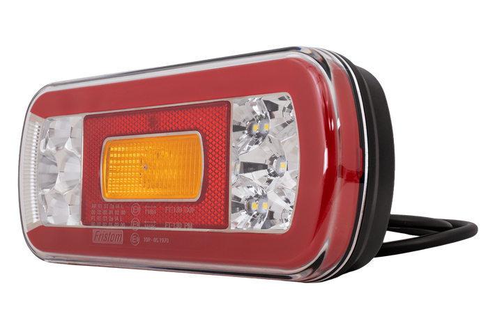 FRISTOM FT-130 COF LED πίσω λάμπα, 6 λειτουργιών, γενική