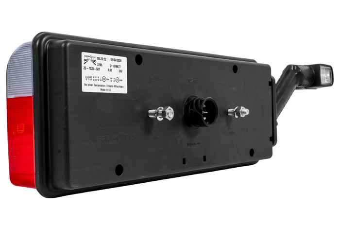ASPÖCK EUROPOINT III πίσω φως LED μπαγιονέτ 7PIN ASS2 με κόρνα 7 λειτουργίες αριστερά