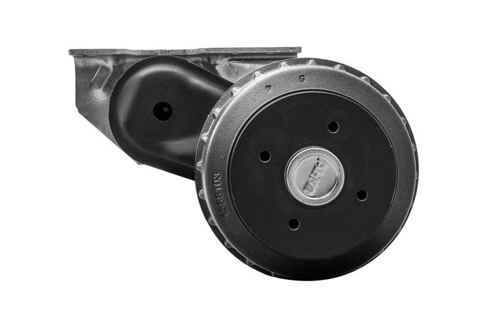 AL-KO COMPACT άξονας φρένων για ρυμουλκούμενο / ρυμουλκούμενο 1350kg 1260mm 1630mm 4x100