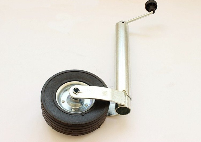 Τροχός τζόκεϊ με σφιγκτήρα WINTERHOFF ST60-255SB+KLE60 250kg 60mm 525-755mm