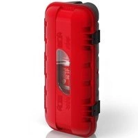 OUTLET Κουτί πυροσβεστήρα 6kg DAKEN 82500 STRIKE 600x287x220mm κόκκινο