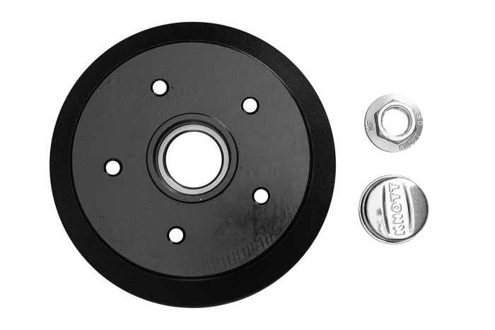 Ταμπούρο φρένων με ρουλεμάν KNOTT 200x50 5x112 10"