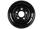 Ατσάλινο χείλος για τρέιλερ UNITRAILER μαύρο 6Jx10&quot;H2 5x112 ET:-4