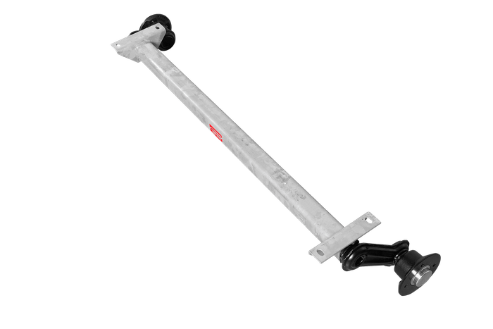 KNOTT VG7-L άξονας χωρίς φρένο για ρυμουλκούμενο 750kg 1130mm 1430mm 4x100