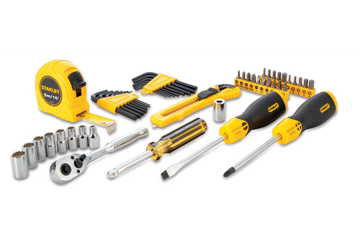 Σετ χειροκίνητων εργαλείων STANLEY STMT0-74864 σε θήκη 51 τεμαχίων.