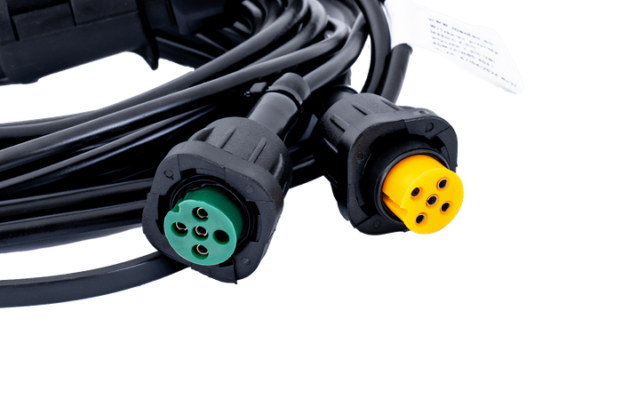 Σετ φώτων: Πίσω φώτα LED FRISTOM FT-270 + φώτα σήμανσης LED FRISTOM FT-145 + καλωδίωση MANTES 4,5m 7PIN