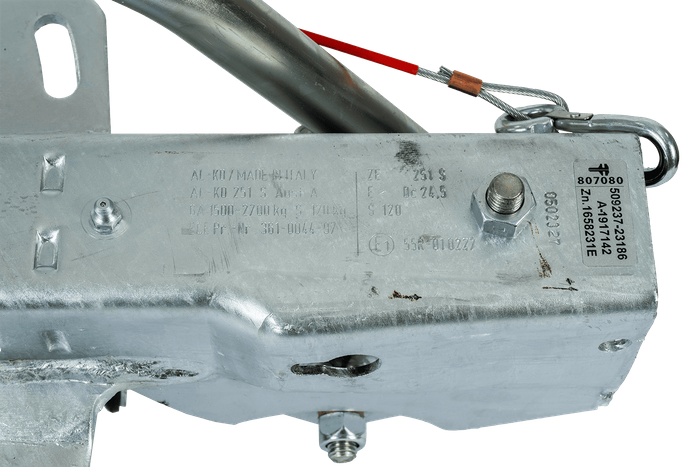 Συσκευή υπέρβασης AL-KO 251S με κοτσαδόρο AK270 για ρυμουλκούμενο 2700 κιλών με ράβδο έλξης τύπου V