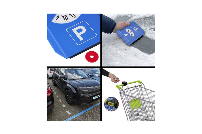 Δίσκος στάθμευσης ProPlus 630518 σε 4 γλώσσες με ξύστρα