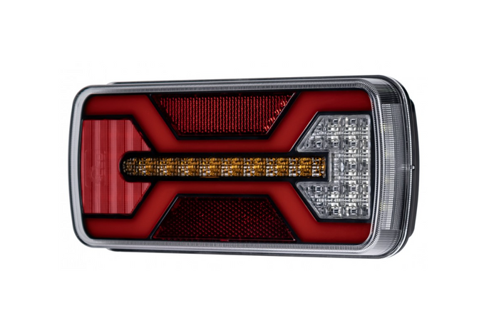 KAMAR X-SPIDER L2430 πίσω φανάρι μπαγιονέτ 5 ακίδων 6 λειτουργίες αριστερά