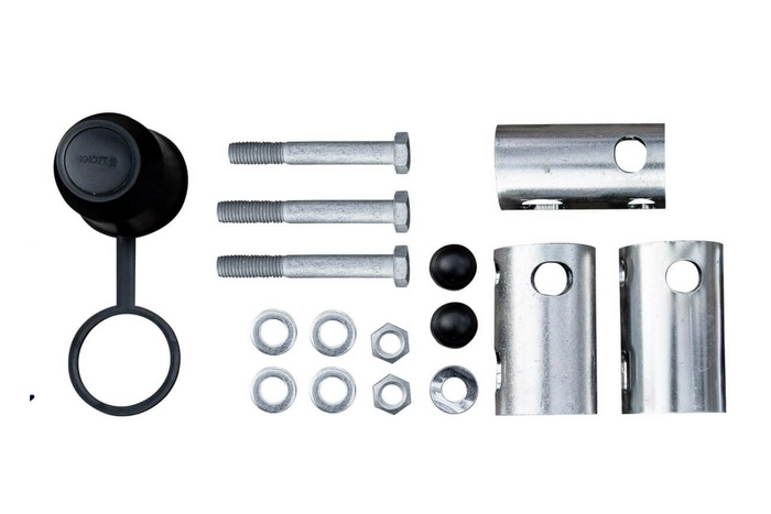 KNOTT KS30 σφαίρα κοτσαδόρου με σταθεροποιητή για ρυμουλκούμενο 3000kg με σωληνοειδές ράβδο έλξης 35-50mm