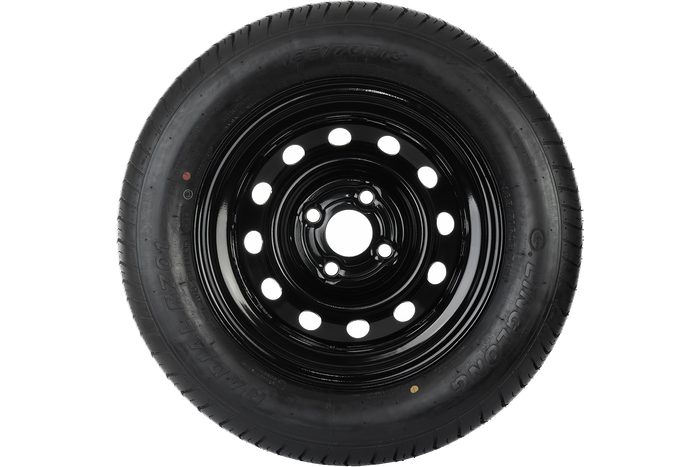 Ζάντα ρυμουλκούμενου ΕΛΑΣΤΙΚΟΥ LINGLONG 165/70 R13 79N UNITRAILER RIM μαύρο 4Jx13"H2 4x100 ET:30