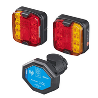 Πίσω φώτα ProPlus LED 13 ακίδων 4 λειτουργίες αριστερά + δεξιά, μαγνητικά, bluetooth