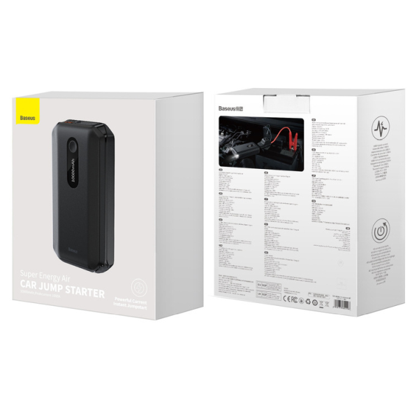 Power Bank Starter BASEUS Super Energy Air Power Bank 10000mAh με λειτουργία εκκίνησης 12V