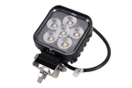 Λάμπα εργασίας LED ανακλαστήρας TT TECHNOLOGY BLACK TT.13324 24xLED 1920lm τετράγωνη