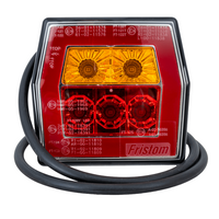 Πίσω φωτιστικό LED FRISTOM FT-122, 3 γενικών λειτουργιών