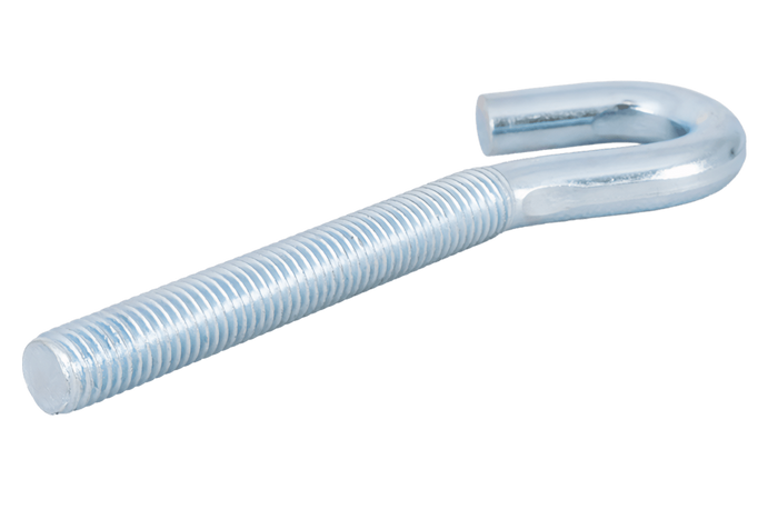 Γάντζος κατασκευής DROMET HZ M10x120 με ανοιχτό άκρο (λυγισμένο)