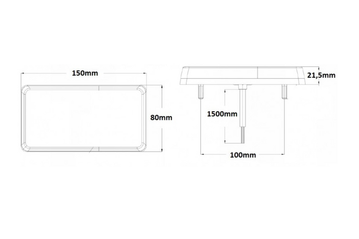 Πίσω φώτα LED KAMAR L2295-Z 4 λειτουργίες αριστερά+δεξιά