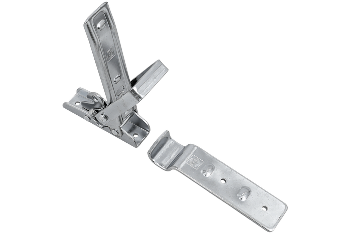 Πλαϊνός κοτσαδόρος με κούμπωμα WINTERHOFF BV 20-1 + BVG 20-A πλήρες πλευρικό κλείσιμο ρυμουλκούμενου