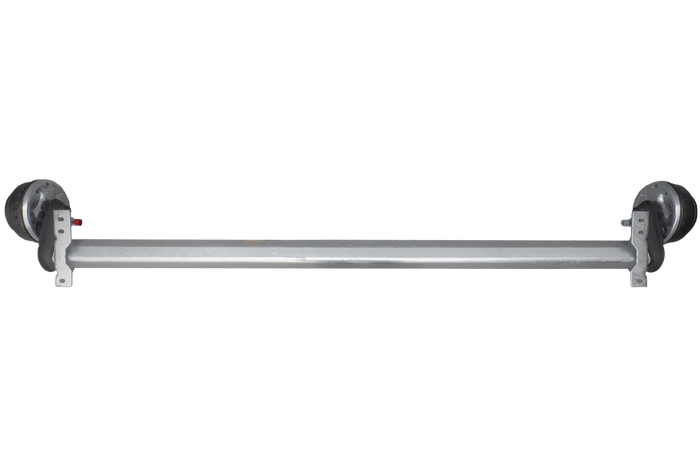 AL-KO COMPACT άξονας φρένων για ρυμουλκούμενο / ρυμουλκούμενο 1350kg 1900mm 2350mm 5x112