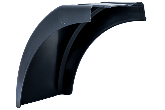 Μισό φτερό για ρυμουλκούμενο DOMAR DR1012202 θόλος τροχού 384/200mm αριστερά