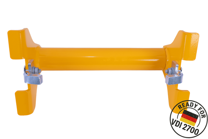 Φορτηγό ρυμούλκησης για τάκος τροχού PRAMAR Radstopper VDI 2700 κίτρινος universal