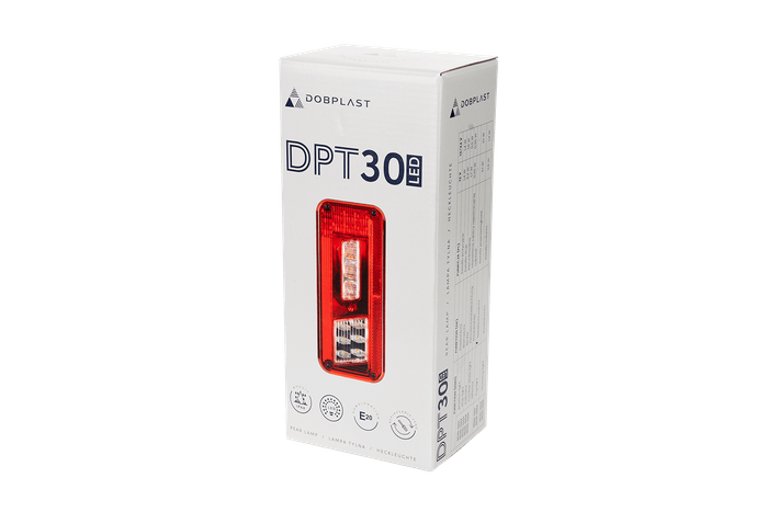 DOBPLAST DPT30 πίσω φανάρι LED 6 λειτουργίες αριστερά