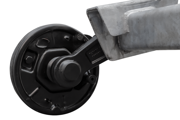 KNOTT VGB13 φρένος άξονας για ρυμουλκούμενο / ρυμουλκούμενο 1350kg 1400mm 1850mm 5x112