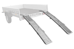 UNITRAILER ALR005 πτυσσόμενες ράμπες από χάλυβα για ρυμουλκούμενα 200cm 500kg σετ 2 τεμαχίων