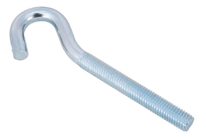 Γάντζος κατασκευής DROMET HZ M8x100 με ανοιχτό άκρο (λυγισμένο)